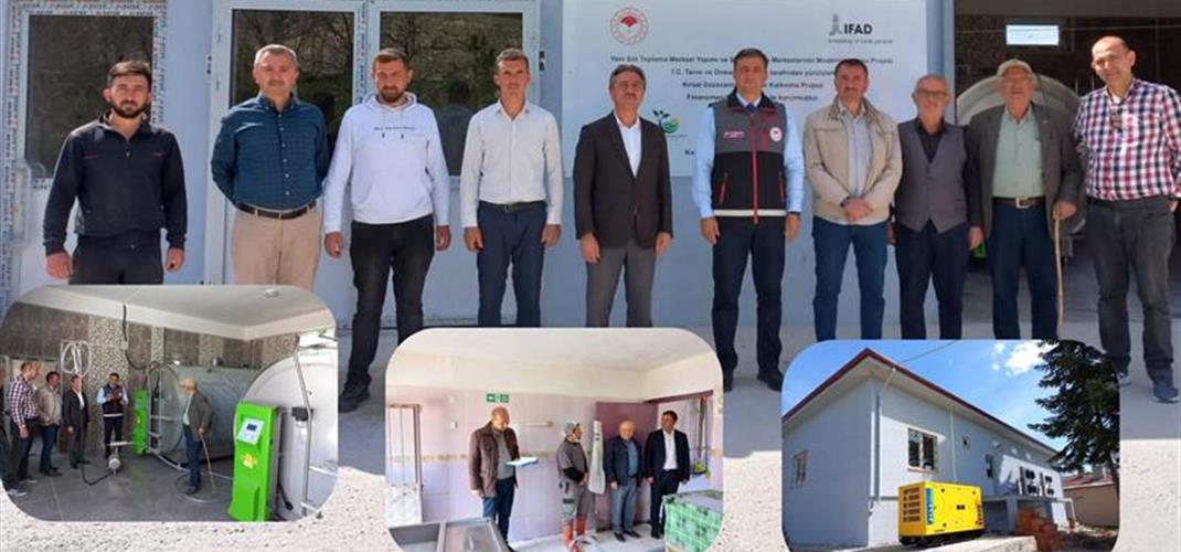 Kırsal Dezavantajlı Alanlar Kalkınma Projesi Kapsamında Kastamonu'da Yeni Süt Toplama Merkezi Yapımı ve Modernizasyonu Projesi Tamamlandı