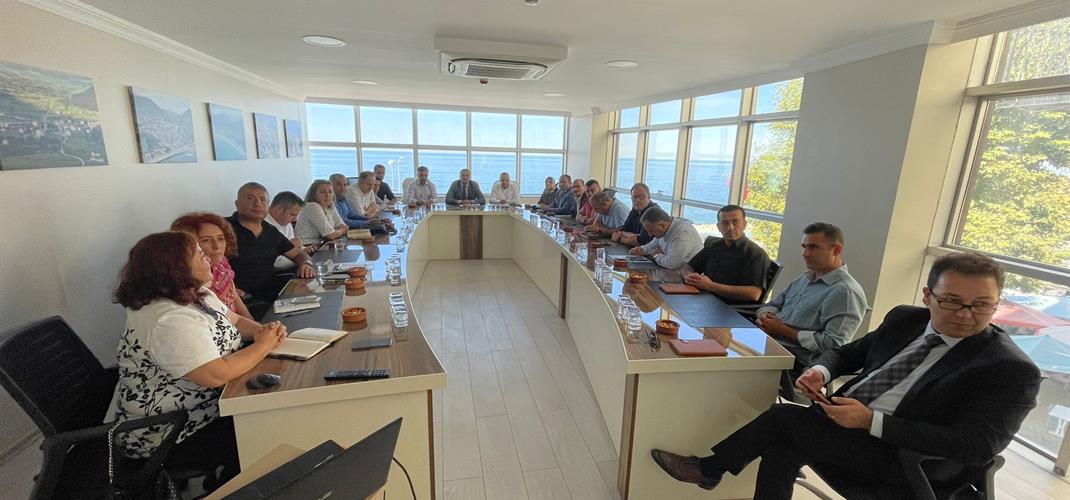 Kastamonu İl Tarım ve Orman Müdürlüğü Eylül Ayı İlçe Müdürleri İstişare Toplantısı İnebolu'da Gerçekleşti