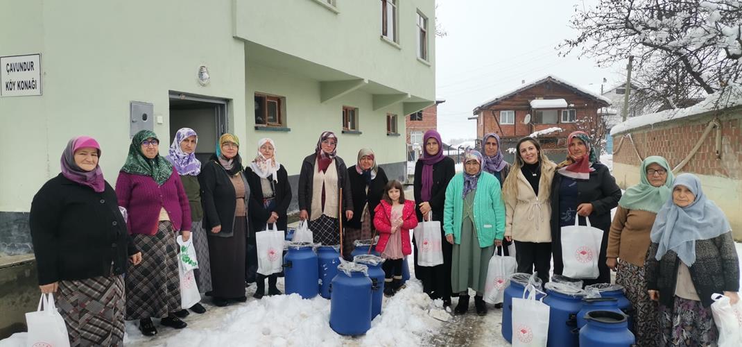 Çavundur Köyünde Uygulamalı Süt Hijyeni Eğitimi Verildi